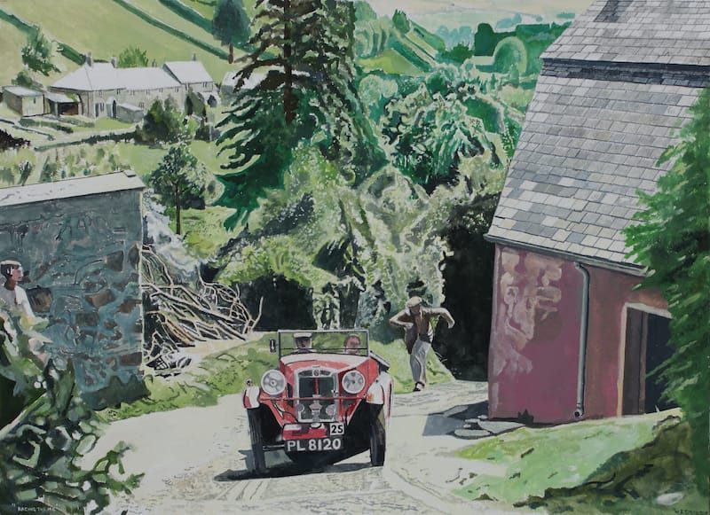 Racing the MG